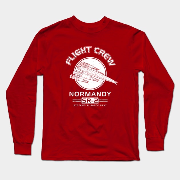 Normandy Flight Crew Long Sleeve T-Shirt by adho1982